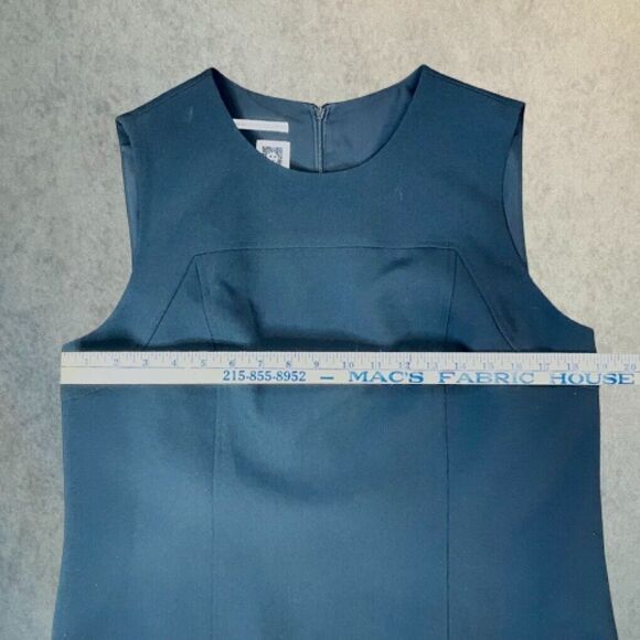 Anne Klein Executive Collection Dress Womens Size M Black Sheath Knee Length - Picture 10 of 14